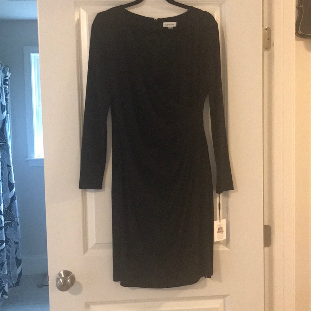 Calvin Klein wrap dress